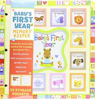 Baby's First Year Memory Keeper with 24 Storage Pockets - PI Kids book cover