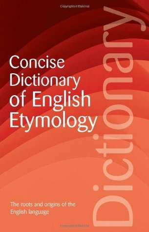 The Concise Dictionary of English Etymology book cover