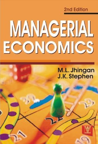 MANAGERIAL ECONOMICS 第四版 Managerial Economics: Craig H. Petersen, W. Cris Lewis