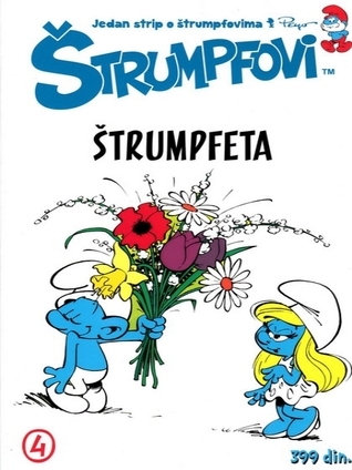 Štrumpfeta book cover