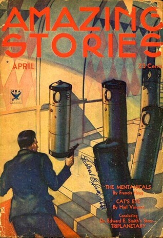Amazing Stories, Vol. 8, No. 12, April 1934 book cover