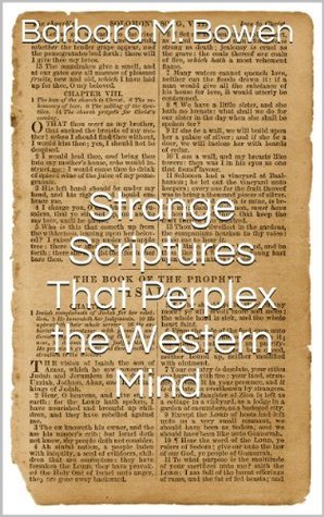 Strange Scriptures Examples Strange Scriptures That Perplex the Western Mind Clarified in the Light ...