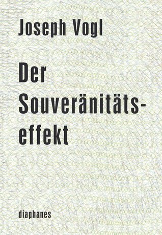 Der Souveränitätseffekt book cover