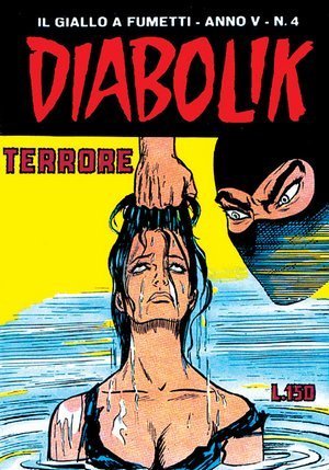 Diabolik anno V n. 4 book cover