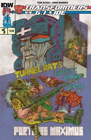 Transformers vs G.I. JOE 5 book cover
