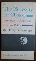 The necessity for choice; book cover