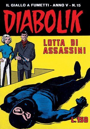 Diabolik anno V n. 15 book cover