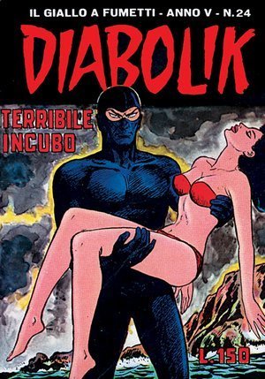 Diabolik anno V n. 24 book cover