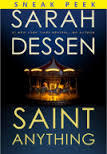 Saint Anything Sneak Peek book cover