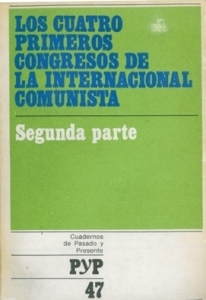Los cuatro primeros congresos de la Internacional Comunista. Segunda parte book cover