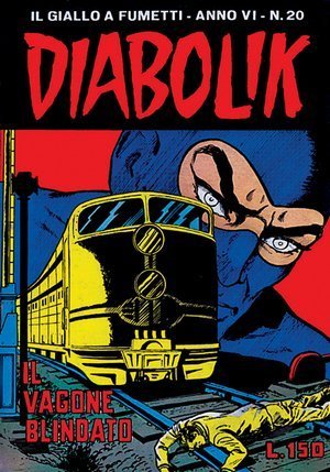 Diabolik anno VI n. 20 book cover
