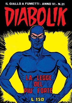 Diabolik anno VI n. 21 book cover