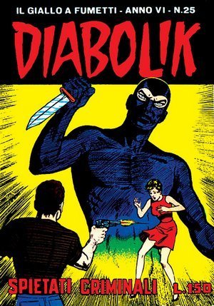 Diabolik anno VI n. 25 book cover