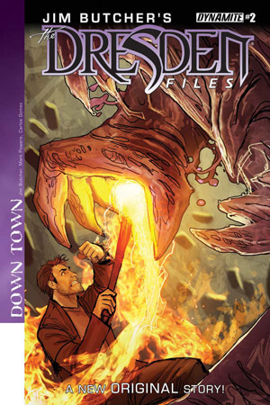 Jim Butcher's Dresden Files book cover