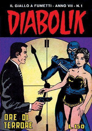 Diabolik anno VII n. 1 book cover