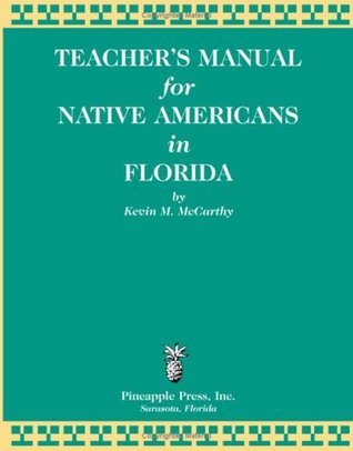 Teachers' Manual for Native Americans in Florida book cover