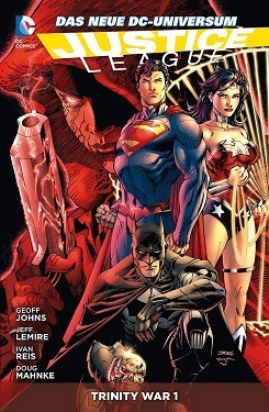Justice League book cover