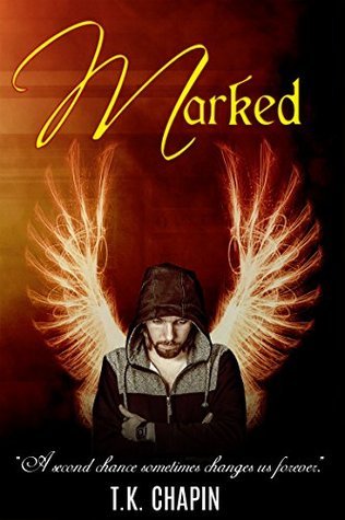 Marked book cover