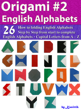 Origami English Alphabets Style 2: Paper Folding English Alphabets ...