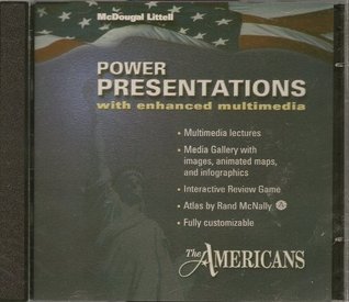 McDougal Littell The Americans: Power Presentations Cd-Rom Grades 9-12 ...