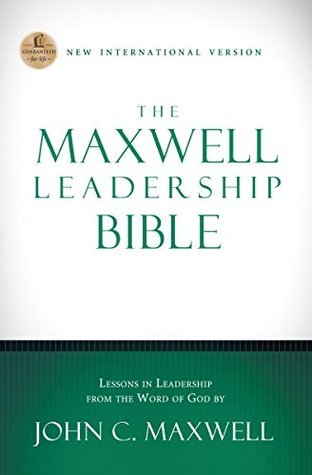 NIV, The Maxwell Leadership Bible book cover
