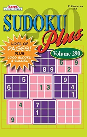 Sudoku Plus Puzzle Book-Volume 345 by Kappa Books Publishers | Goodreads