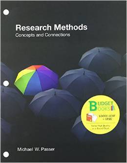 Research Methods: Concepts and Connections