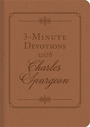 3-Minute Devotions with Charles Spurgeon book cover