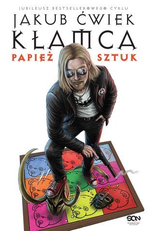 Kłamca book cover 3