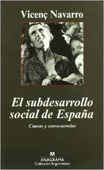 El subdesarrollo social de España book cover