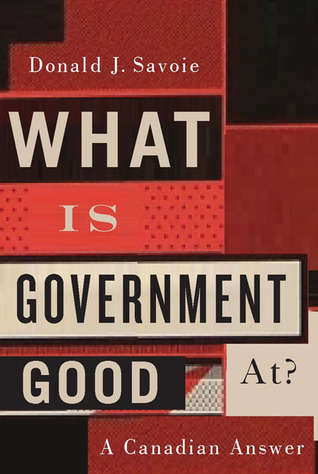 What Is Government Good At? book cover