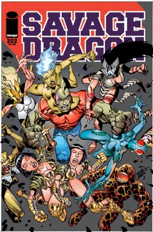 Savage Dragon #202 book cover