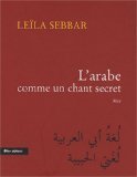 Arabic as a Secret Song book cover