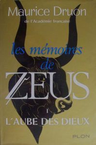 Les Mémoires de Zeus book cover 1