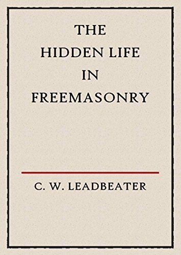 The Hidden Life in Freemasonry book cover