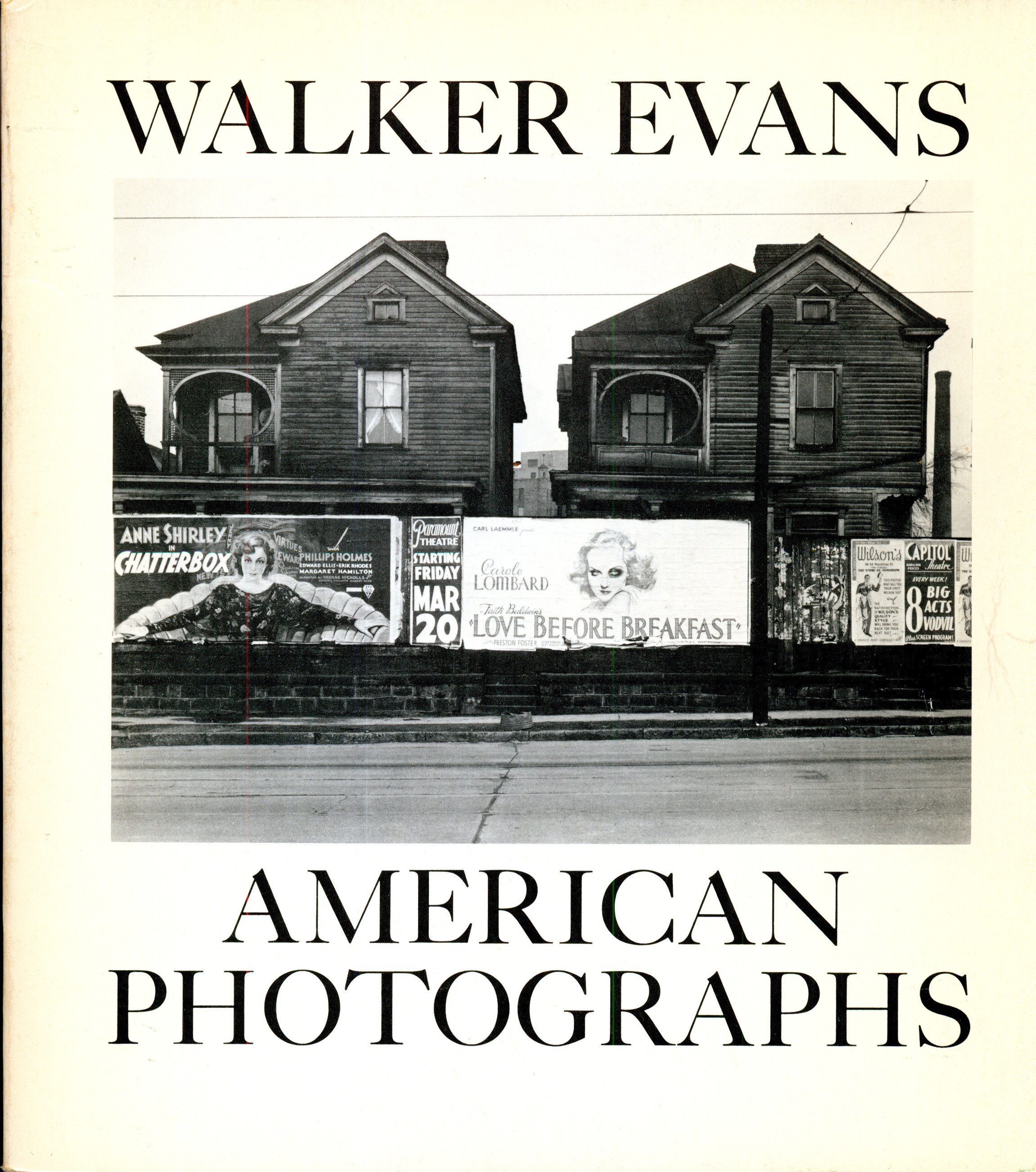 WALKER EVANS／AMERICA Walker Evans: American Photographs | MoMA