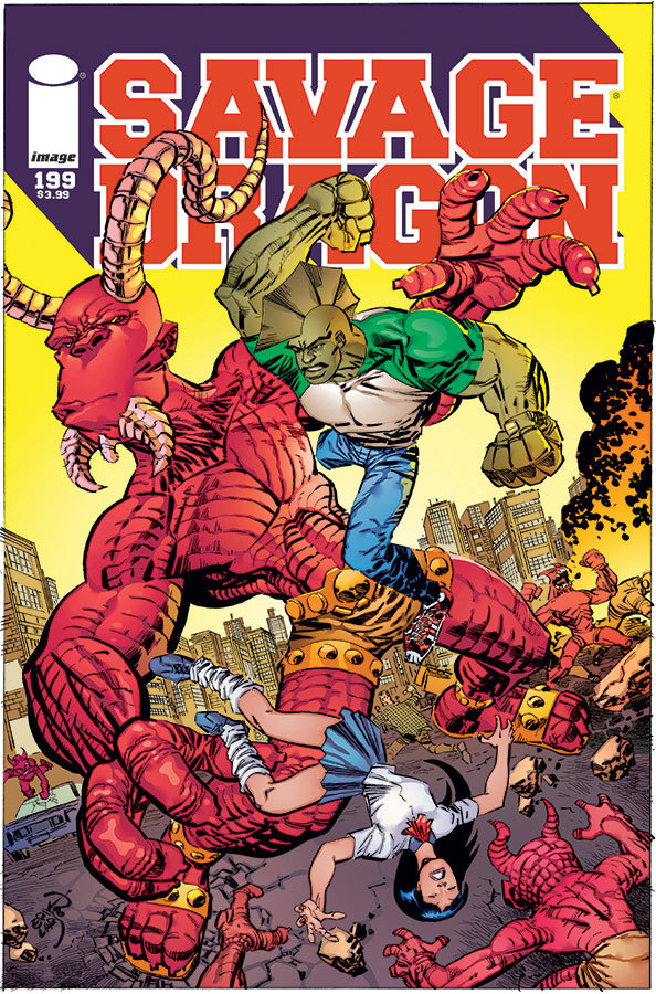 Savage Dragon #199 book cover