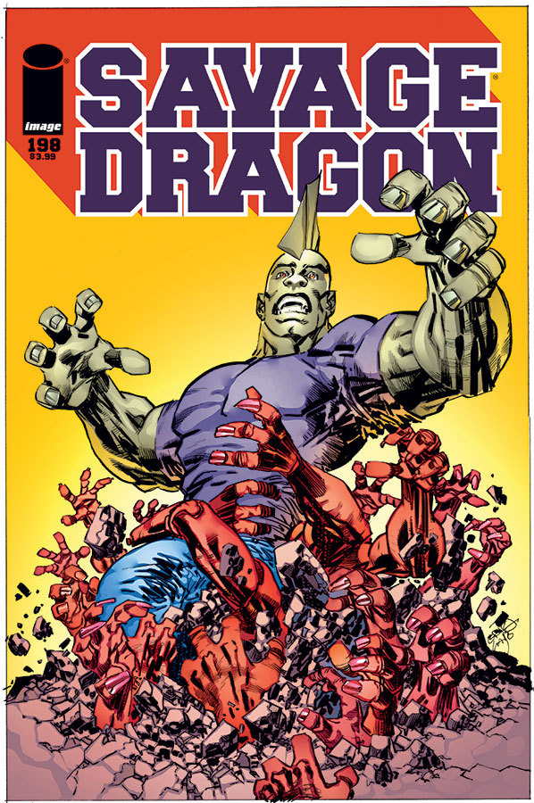 Savage Dragon #198 book cover