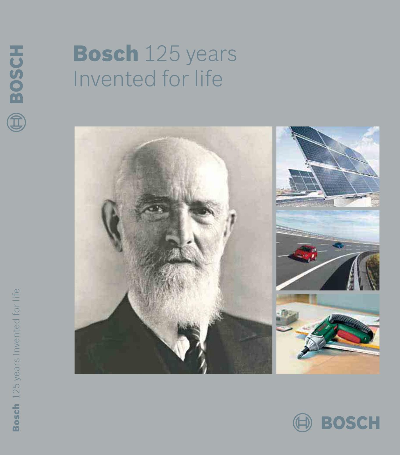 Bosch 125 years Invented for life by Robert Bosch Goodreads