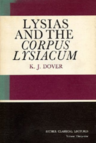 Lysias and the Corpus Lysiacum book cover