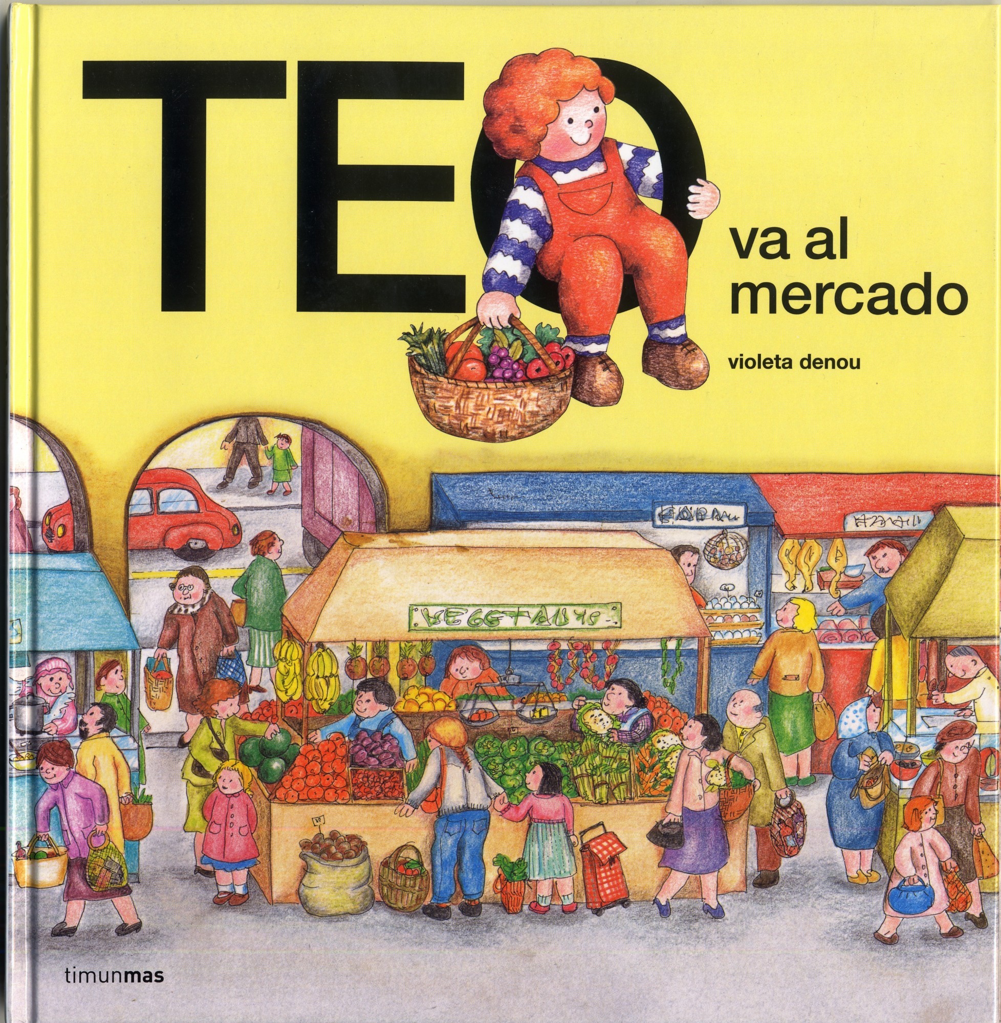 Teo va al mercado book cover