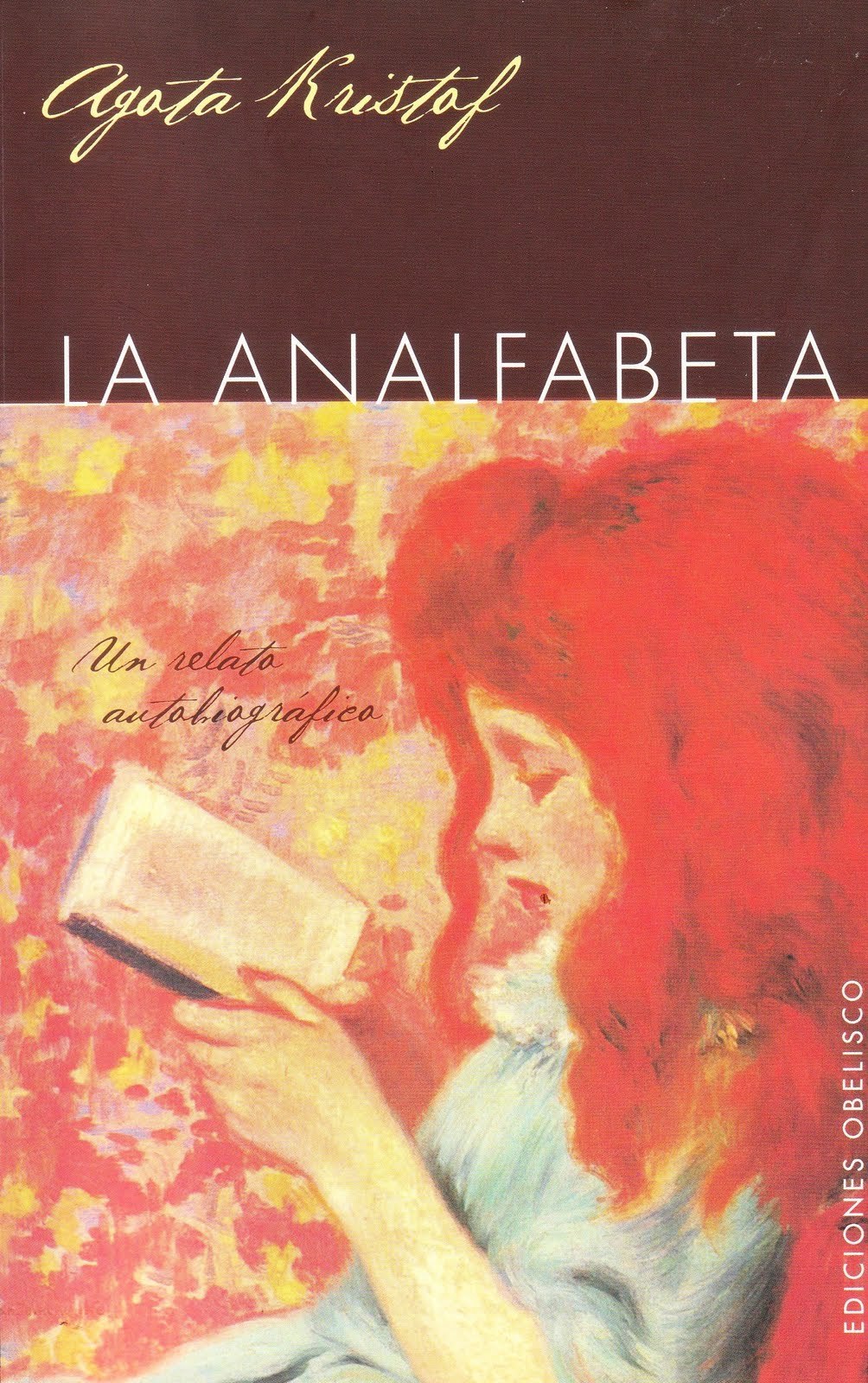 L'analphabète book cover