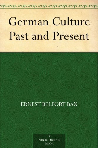German Culture Past and Present book cover