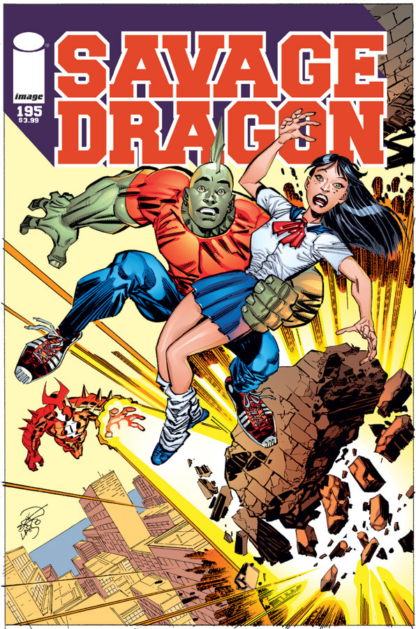 Savage Dragon #195 book cover