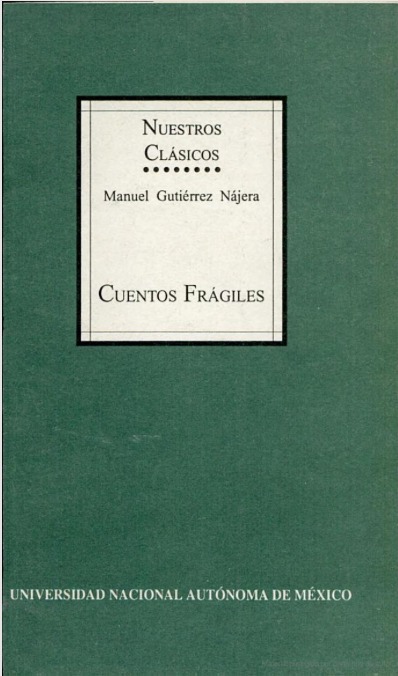 Cuéntos frágiles book cover