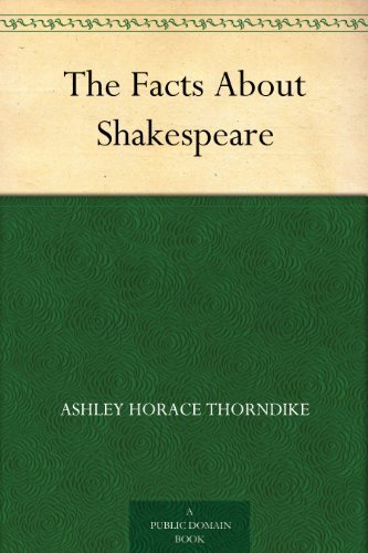 The Facts About Shakespeare book cover