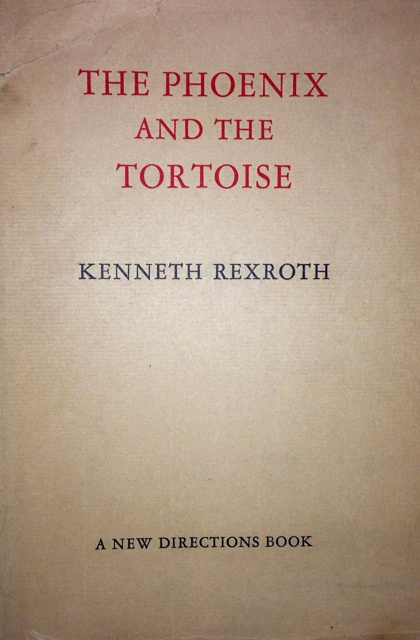The Phoenix and the Tortoise book cover
