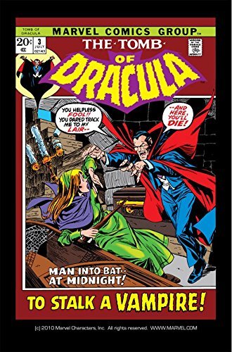 Tomb of Dracula (1972) book cover 2