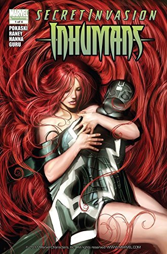 Secret Invasion: Inhumans book cover 1