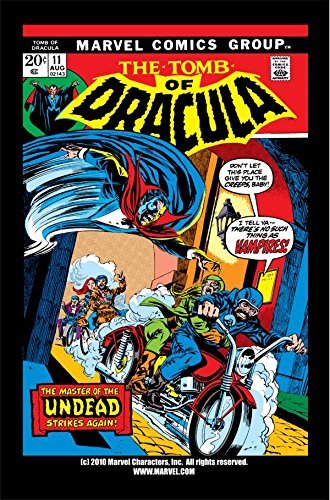 Tomb of Dracula (1972) book cover 3